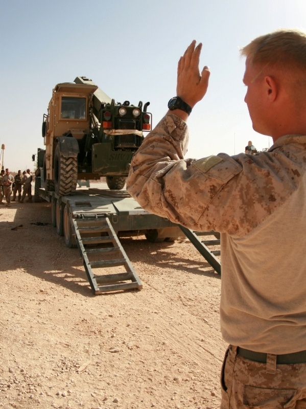 Logistics battalion aids in retrograde of western Iraq