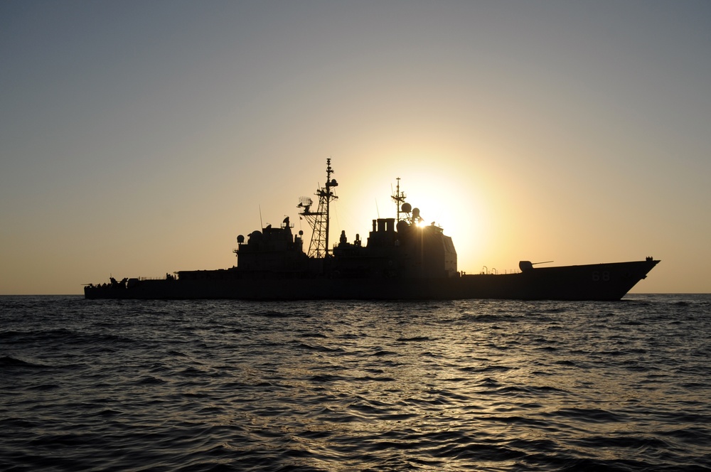 USS Anzio action