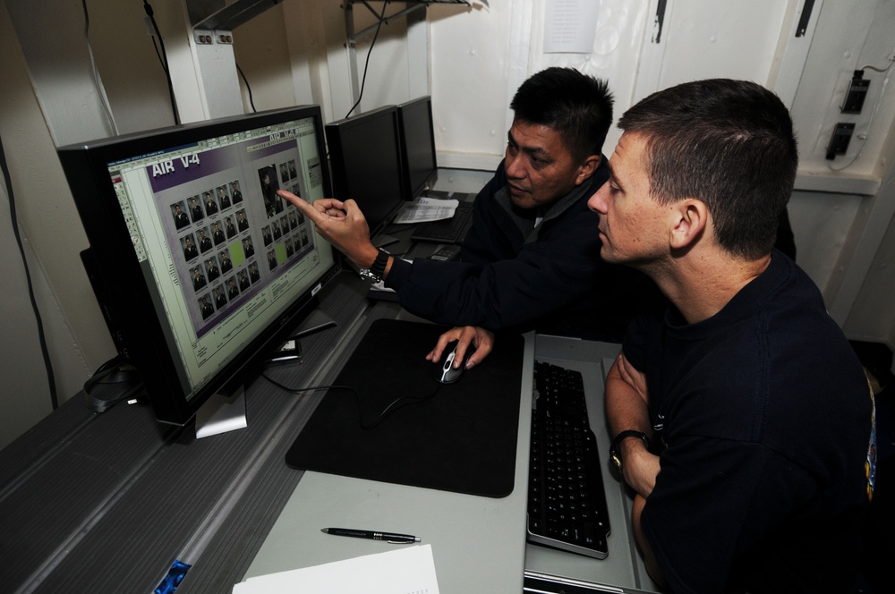 Operations aboard USS Nimitz