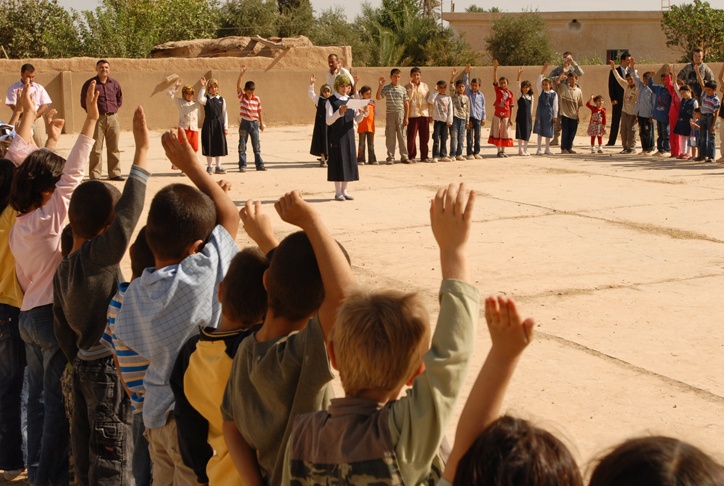 Junior Hero Program builds trust between Iraqi Security Forces, Iraqi children