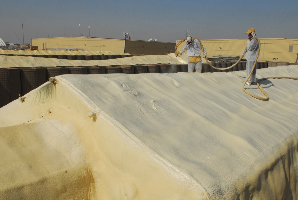 Spray Foam to improve energy efficiency
