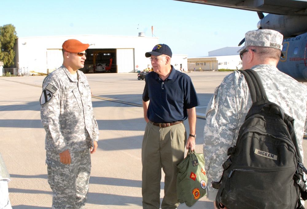 Assistant Secretary of Defense visit to Task Force Sinai