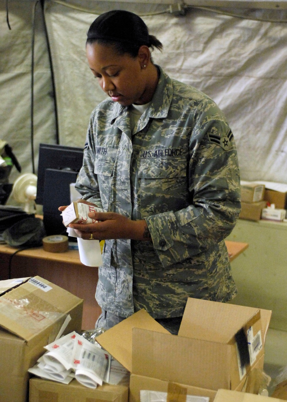 Supply Airmen account for Air Force equipment