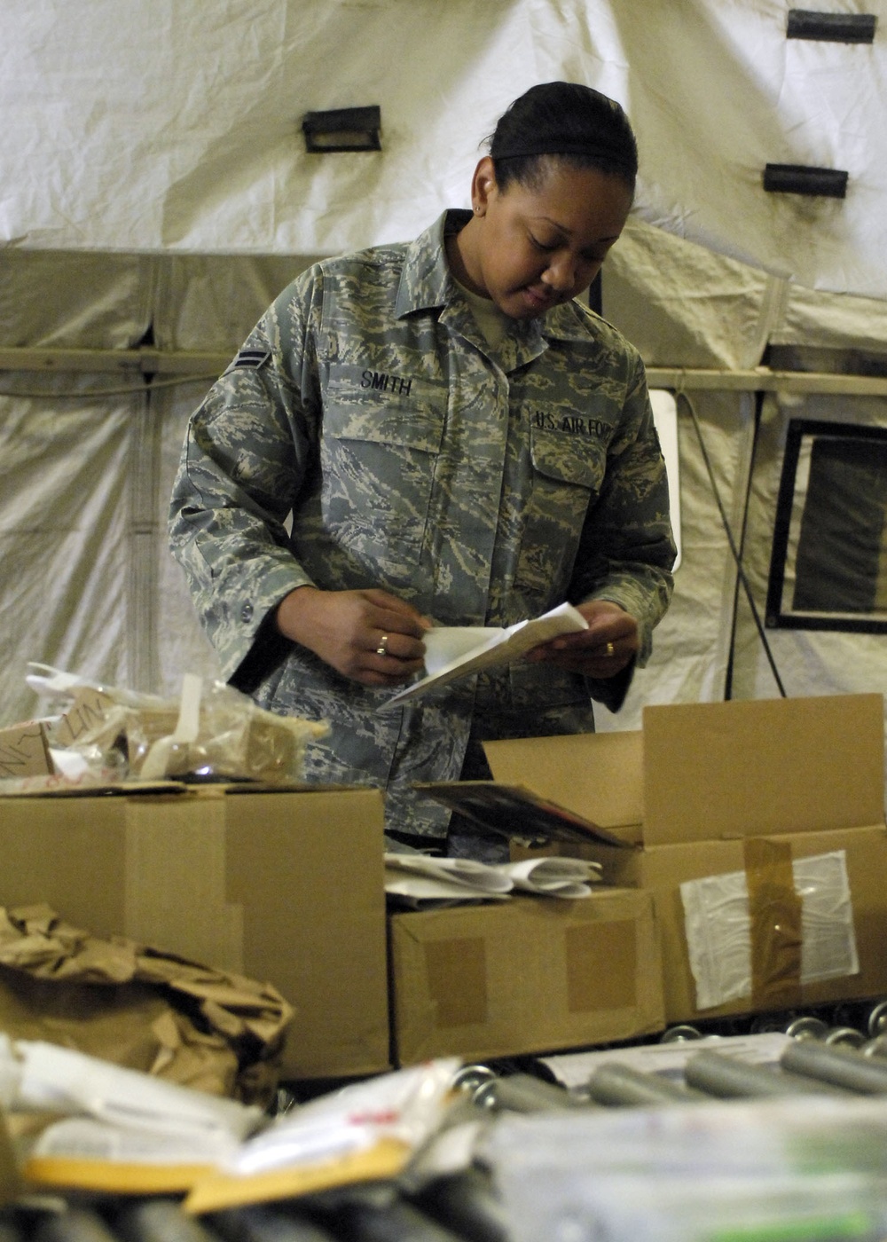 Supply Airmen account for Air Force equipment