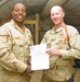 First NMCB-74 Safe Seabee of the Month Recipient