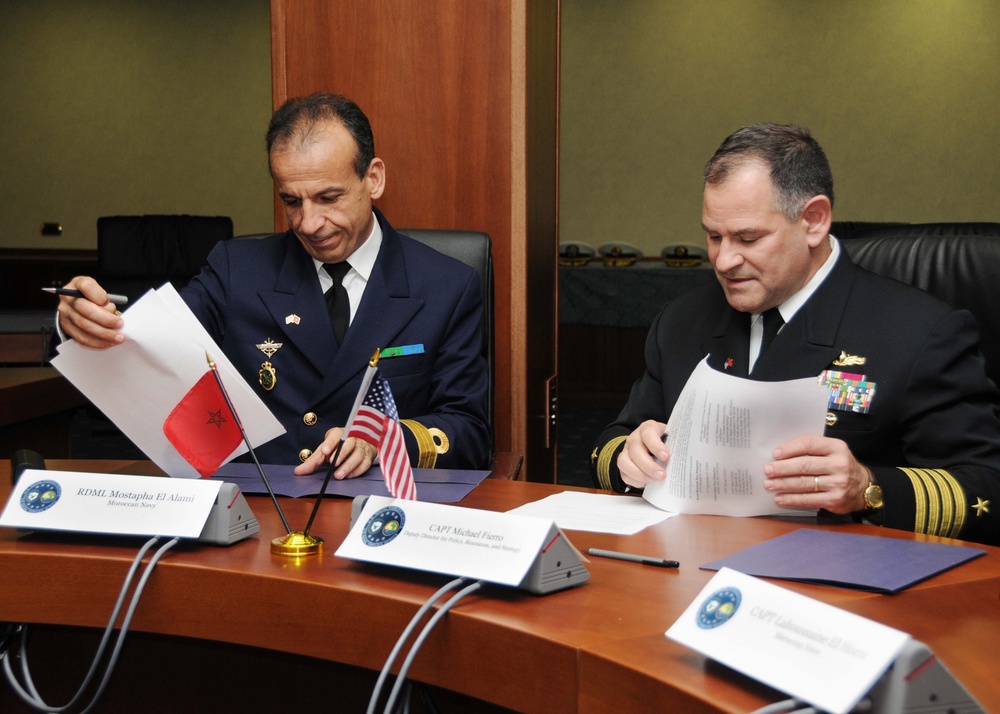 U.S., Moroccon naval leaders meet, discuss plans