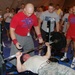 Airmen Press It Out With Kyrgyz Professional Athletes at Manas