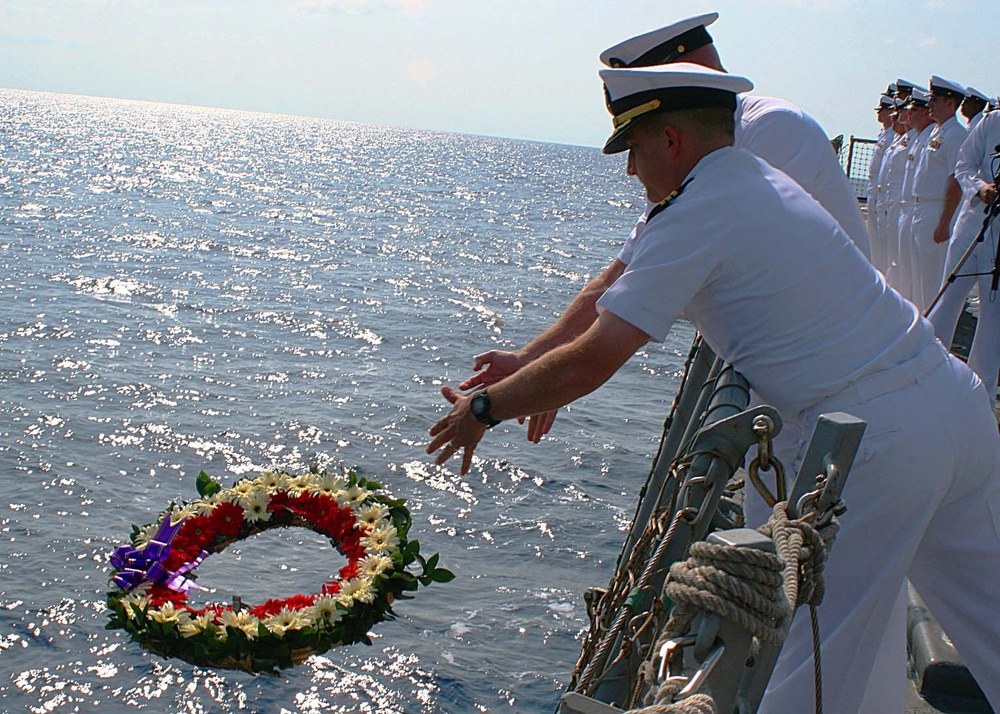 USS Higgins honors 1983 Beirut barracks bombing victims