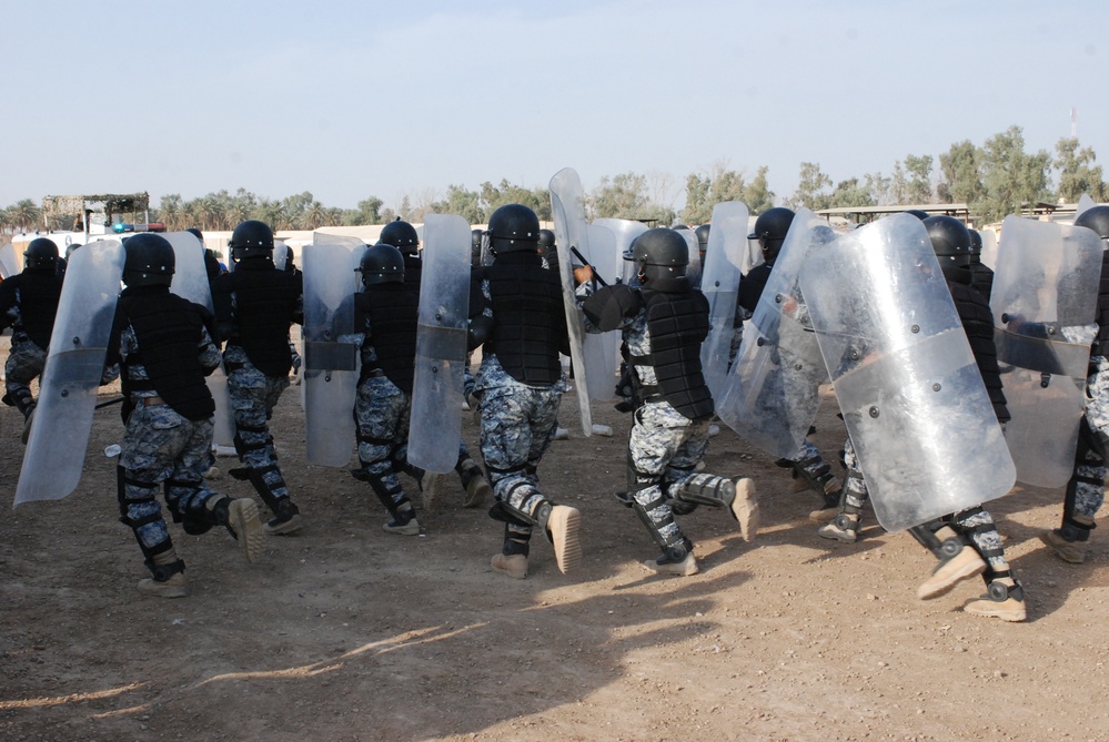 Combined Arab and Kurd Federal Police Training