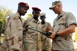 Camp Lemonnier Service members Train Djiboutian Military