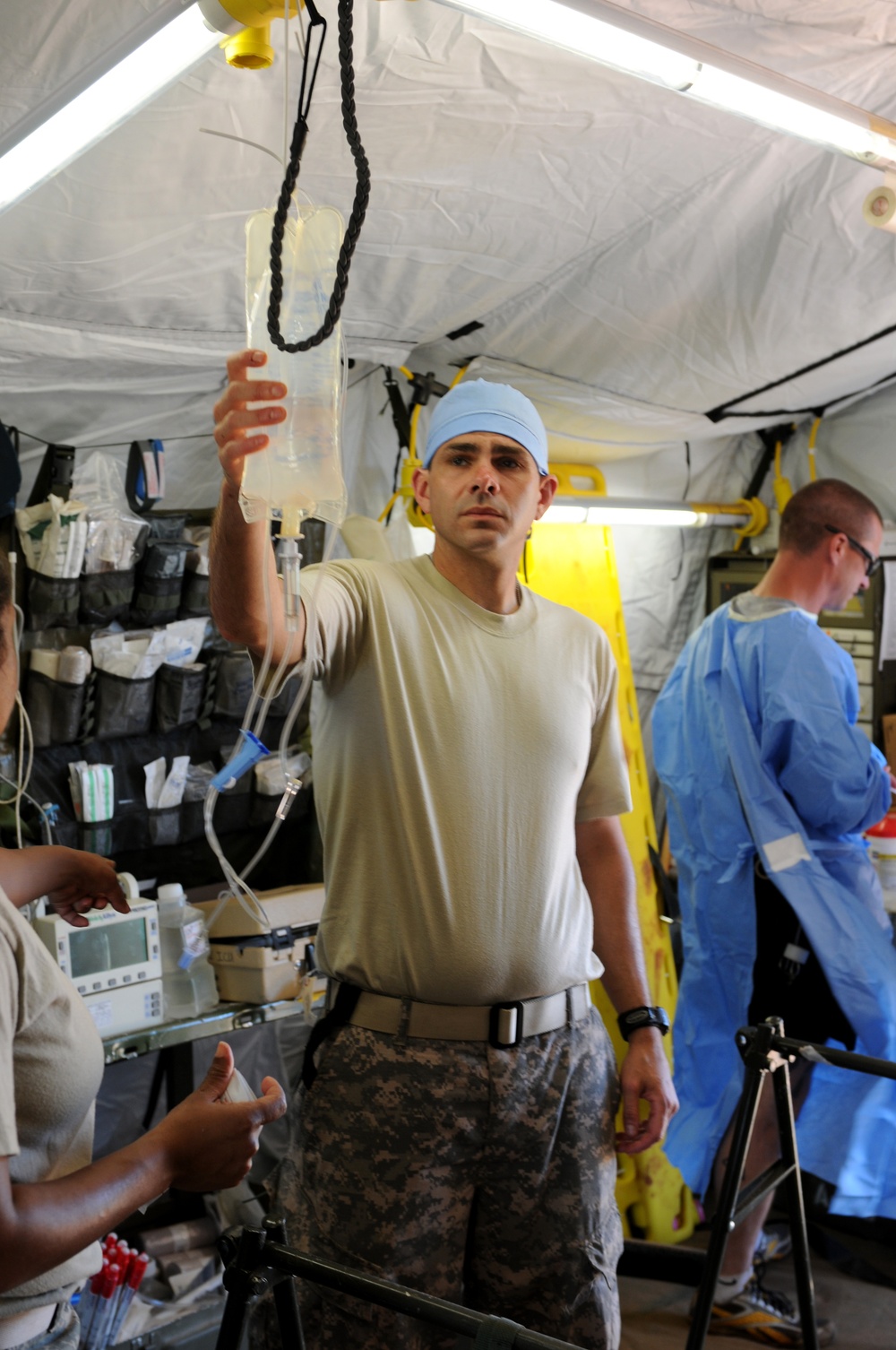 629th Forward Surgical Team Saves the Life of Injured Ugandan Soldier