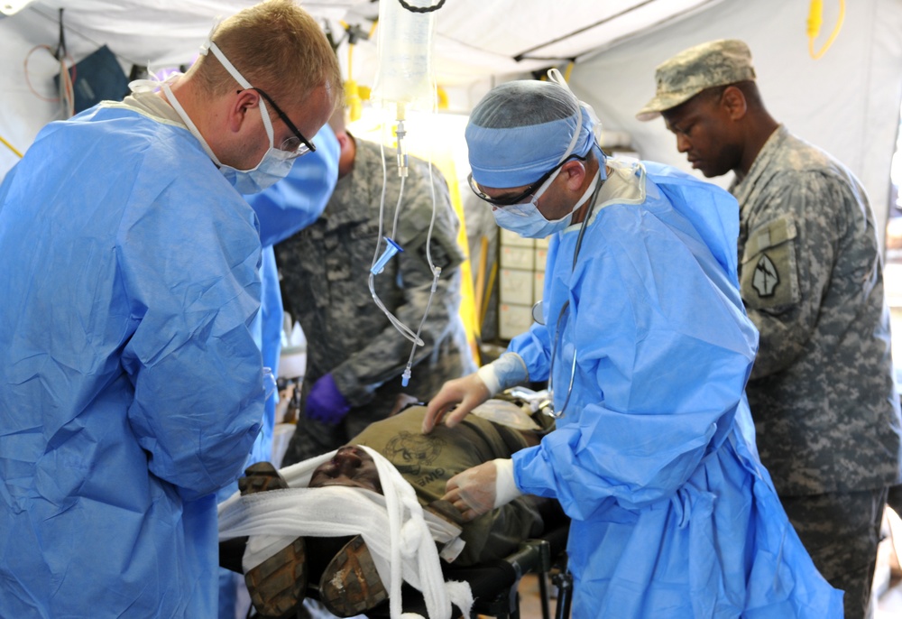 629th Forward Surgical Team Saves the Life of Injured Ugandan Soldier