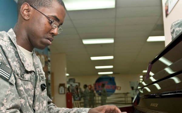 Handling stress at Camp Arifjan