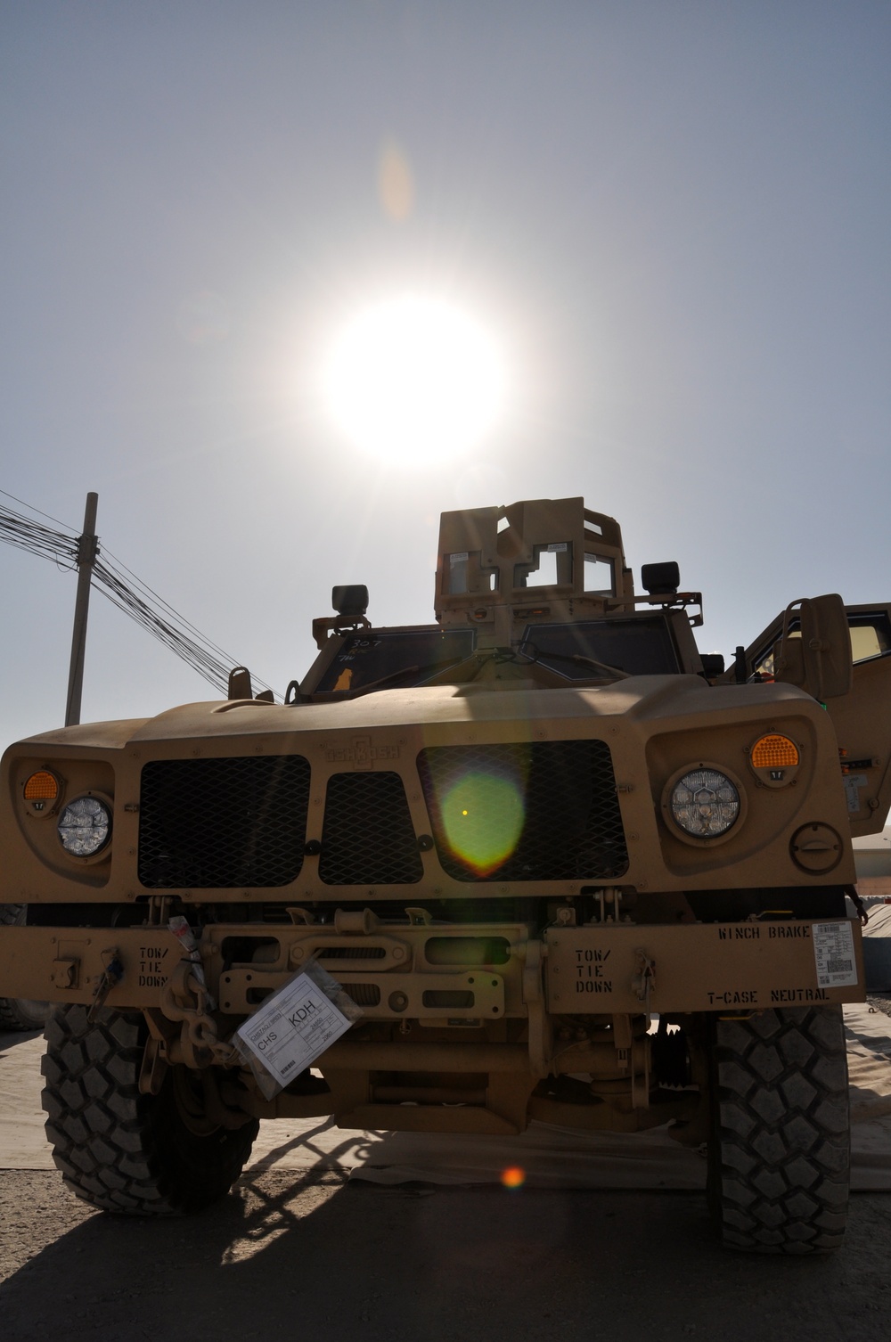 New M-ATV arrives in Southern Afghanistan