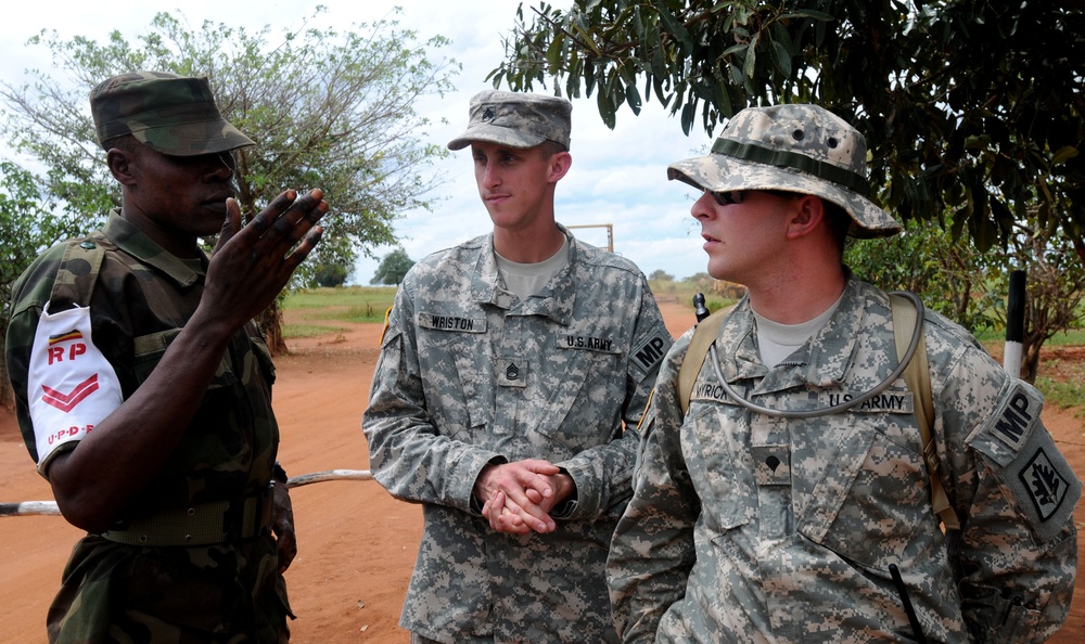 Army Reserve MPs Provide Force Protection in Africa