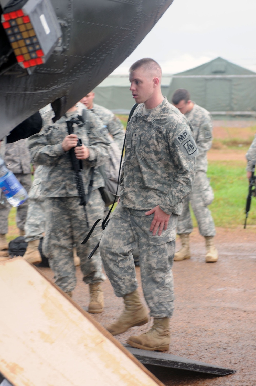 Army Reserve MPs Provide Force Protection in Africa