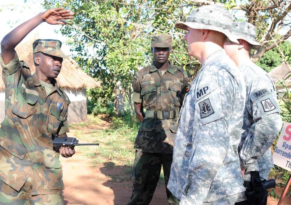 Army Reserve MPs Provide Force Protection in Africa