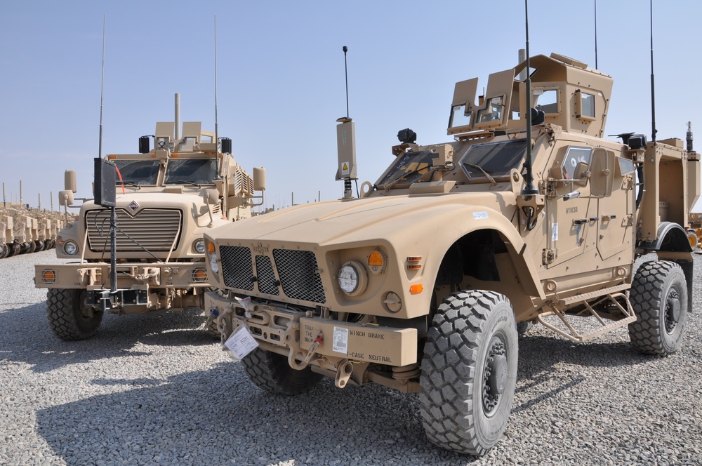 New M-ATV arrives in Southern Afghanistan