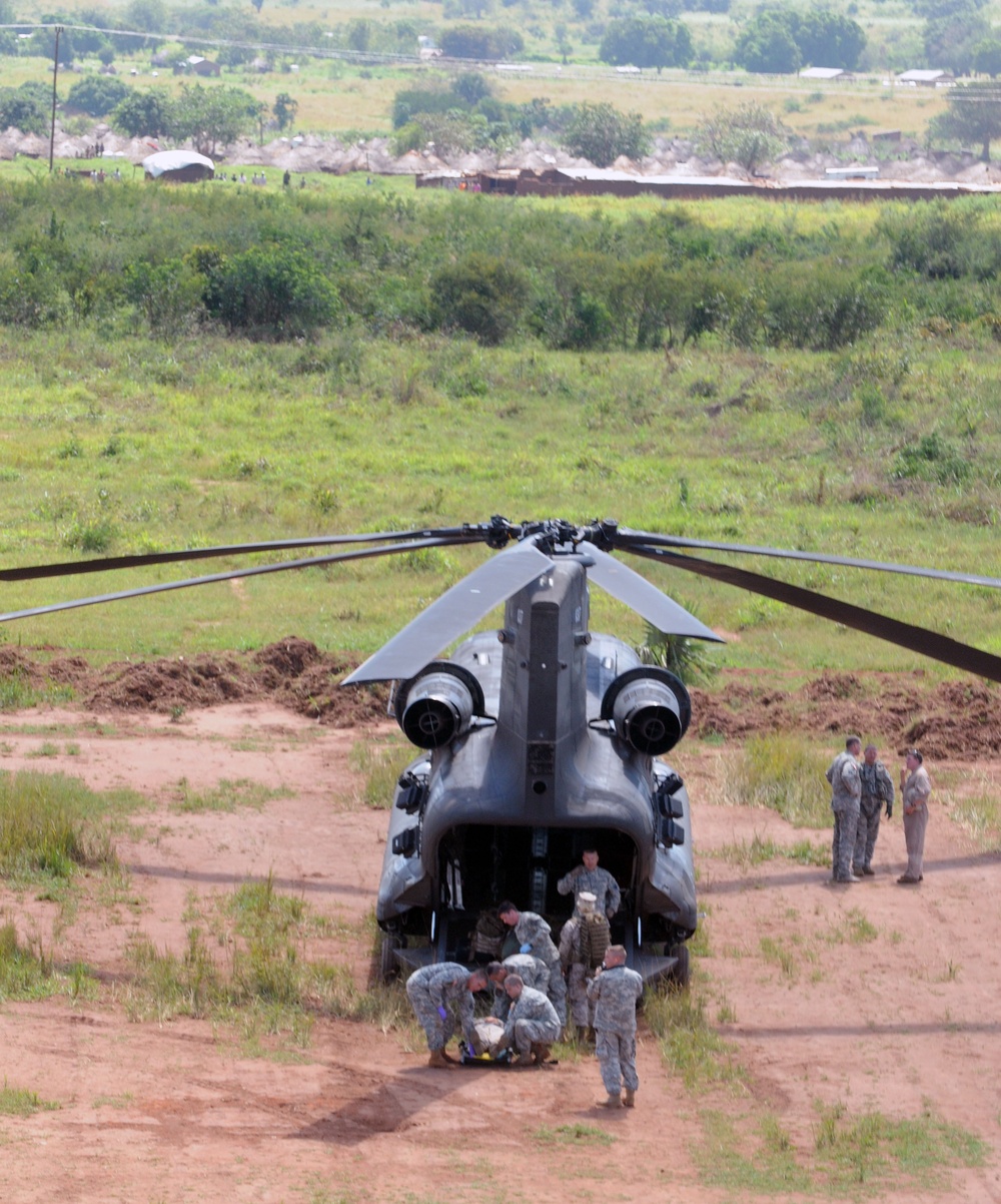 Army Reserve Aviation Keeps U.S. Army Africa Exercise in the Air