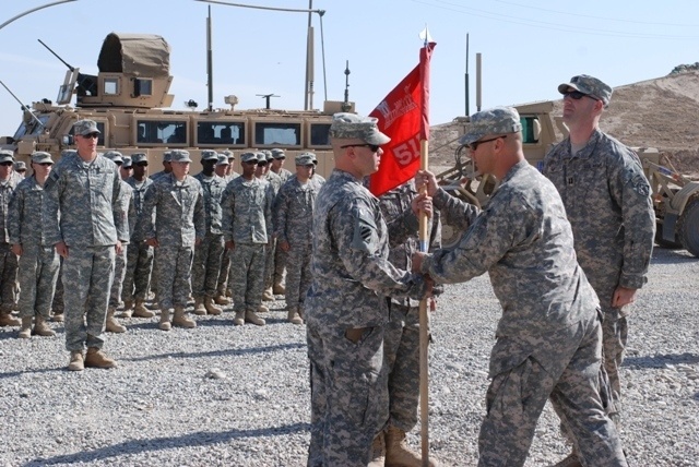 511th Sapper Company holds change of command