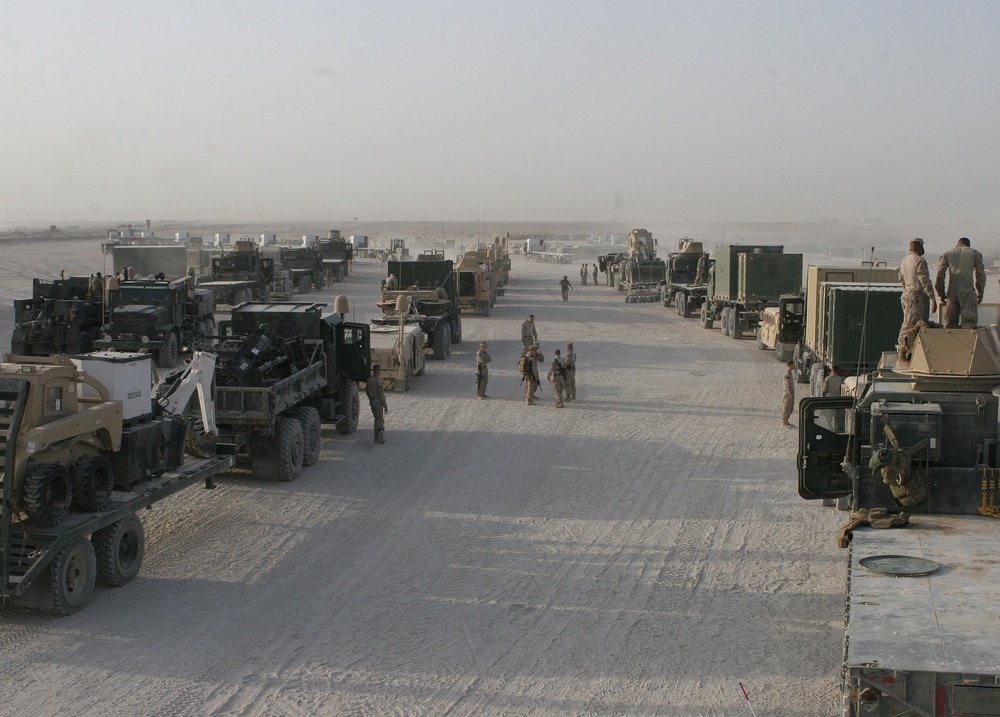 Less Marines, More Work: Truck Detachment Sets an Example for Mission Accomplishment