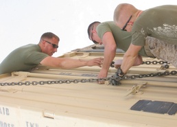 Less Marines, more work: Truck Detachment sets an example for mission accomplishment