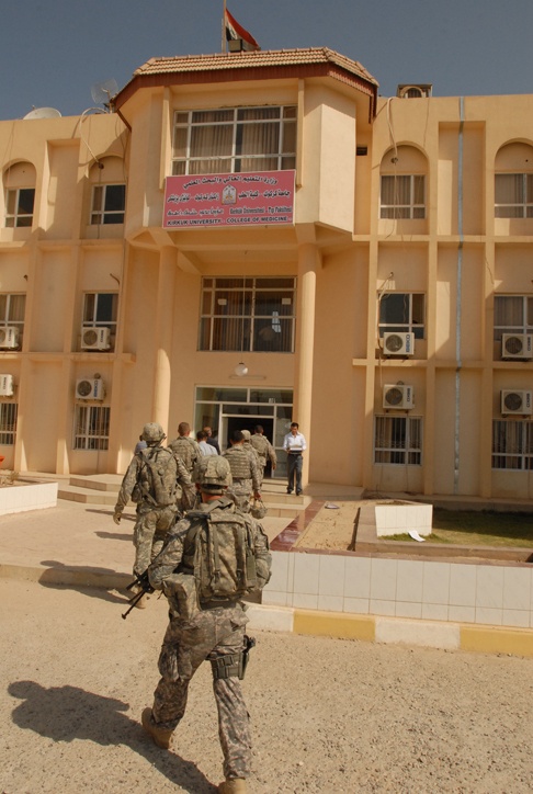 Checking the pulse of Kirkuk Medical College