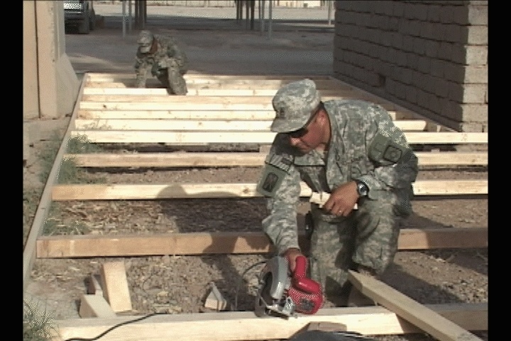 Service members build history with Bataan Memorial Park