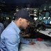 USS Nimitz docks in Bahrain