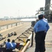 USS Nimitz docks in Bahrain