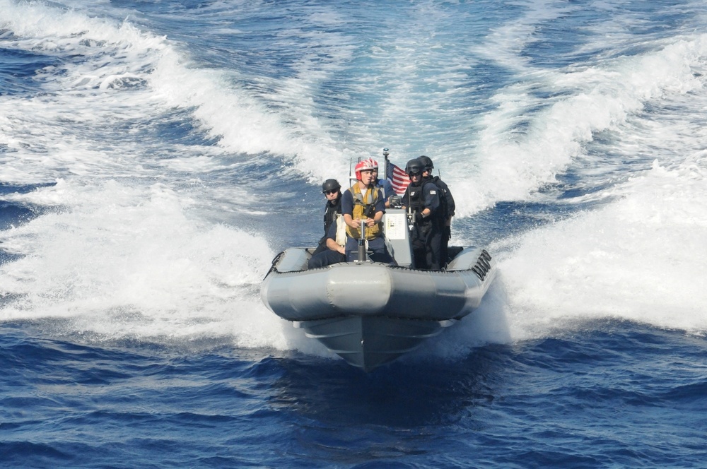 USS Wasp (LHD 1) of Small Boat Operations