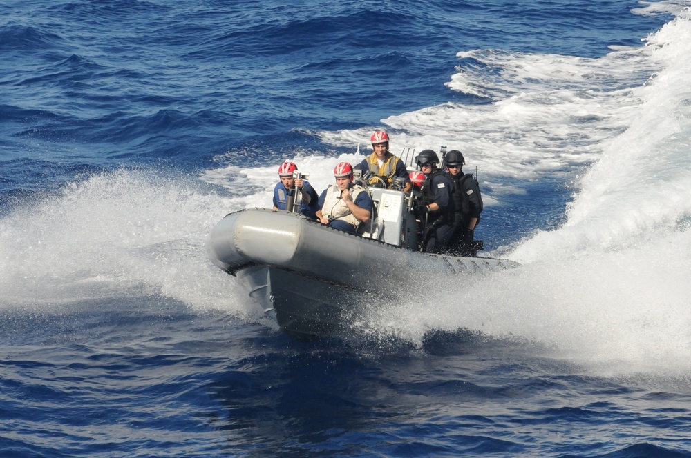 USS Wasp (LHD 1) of Small Boat Operations