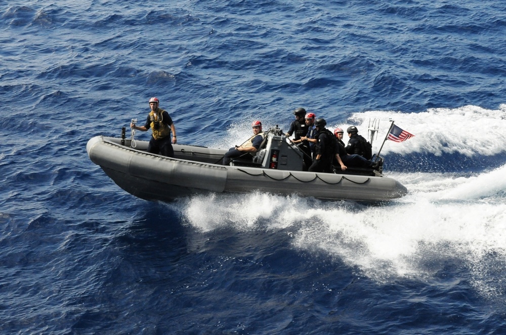 USS Wasp (LHD 1) of Small Boat Operations