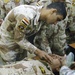 IA soldiers learn life saving skills from U.S. medics