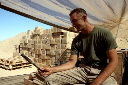 Second generation Marine in Afghanistan