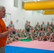Hall of Fame U of M coach trains, thanks troops in Contingency Operating Base Basra