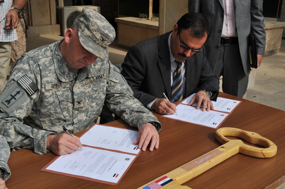 Two Baghdad Properties Returned to Government of Iraq