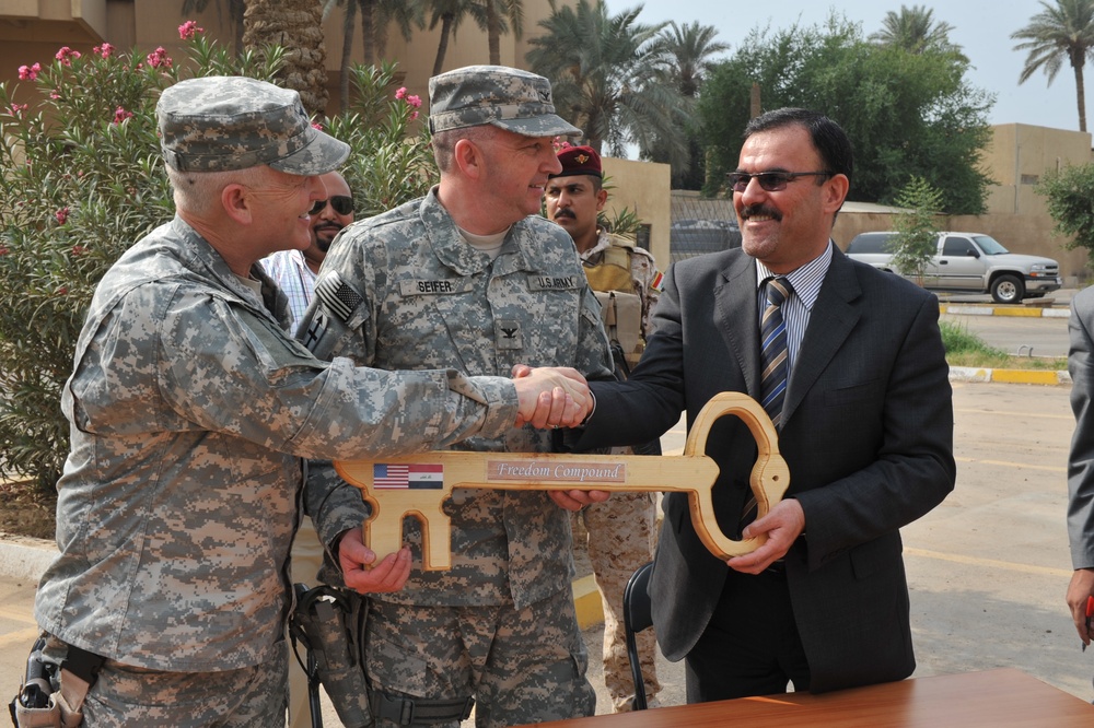 Two Baghdad Properties Transfered to the Government of Iraq