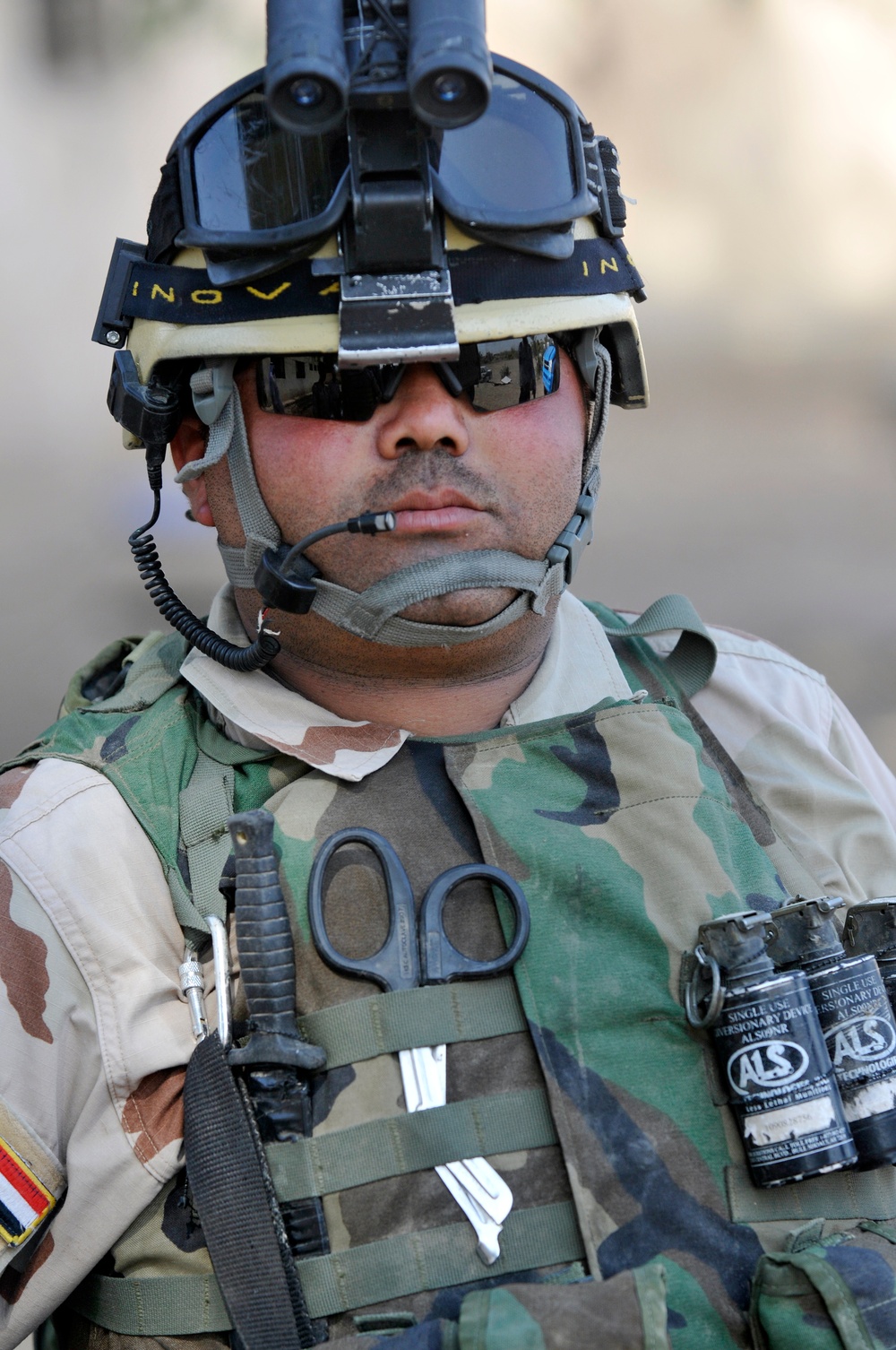 Soldiers deliver school supplies