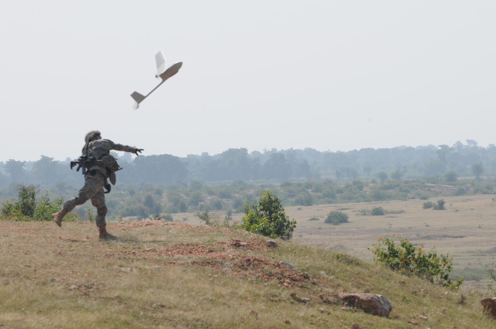 Combined Arms live fire during Exercise Yudh Abhyas 09 in India