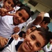 Iraqi Children Wave Iraqi Flags