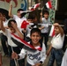 Iraqi Children Wave Iraqi Flags