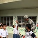 Iraqi Children Wave Iraqi Flags