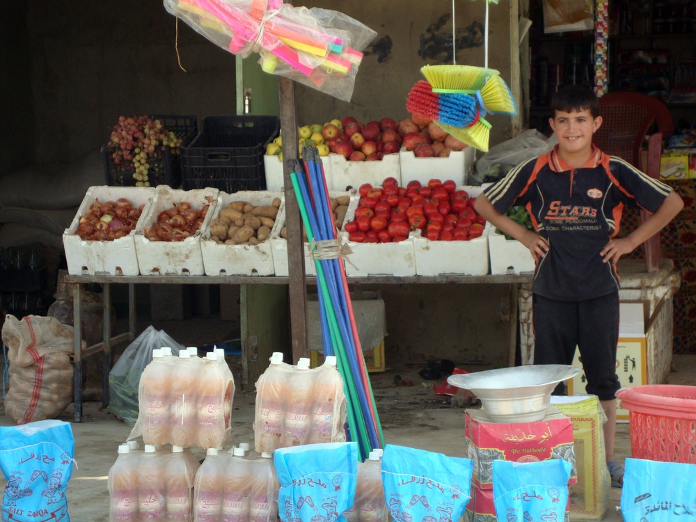 Water filters and food supplies