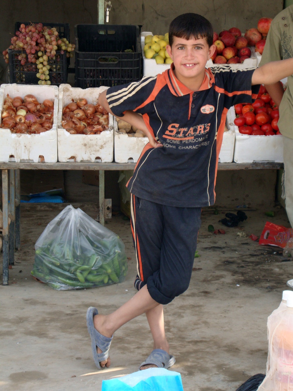 Water filters and food supplies