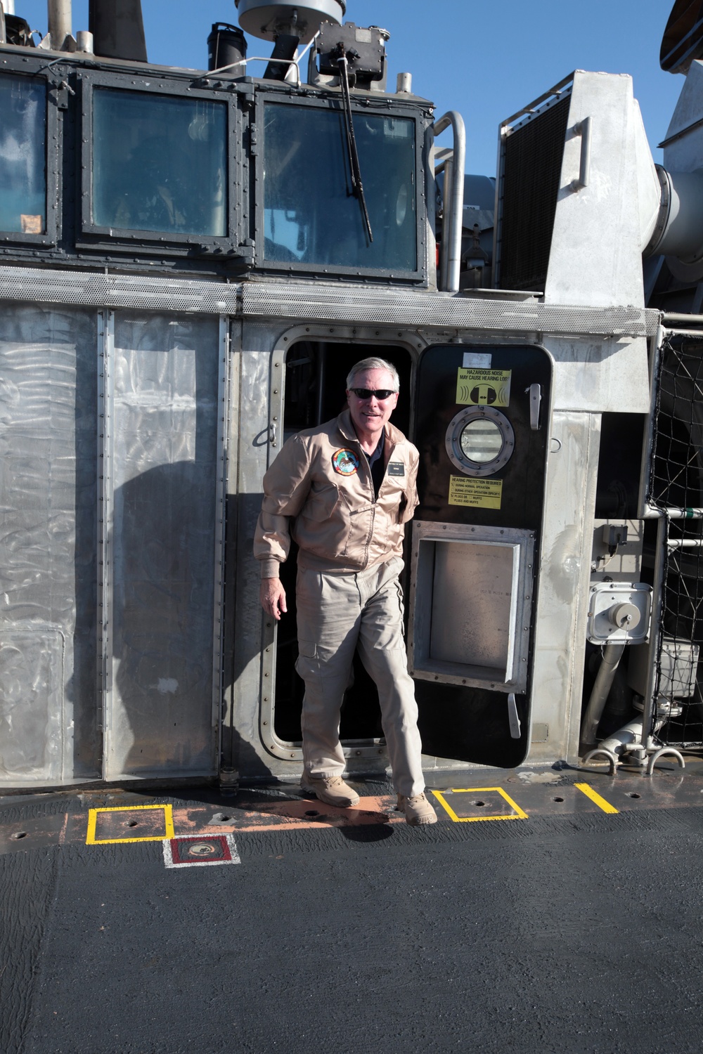 Secretary of the Navy visit
