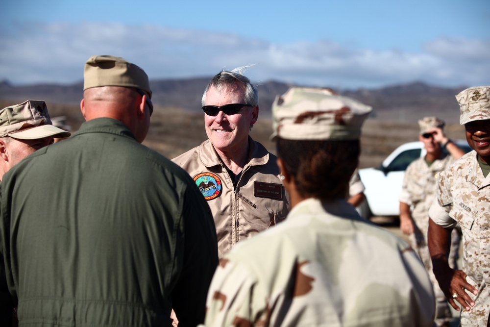 Secretary of the Navy visit
