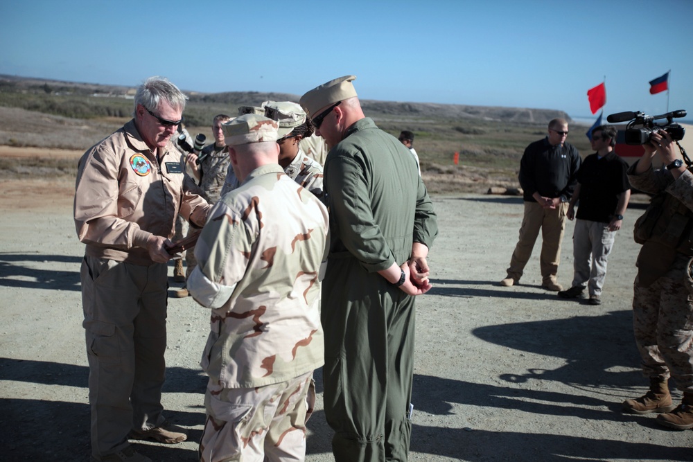 Secretary of the Navy visit