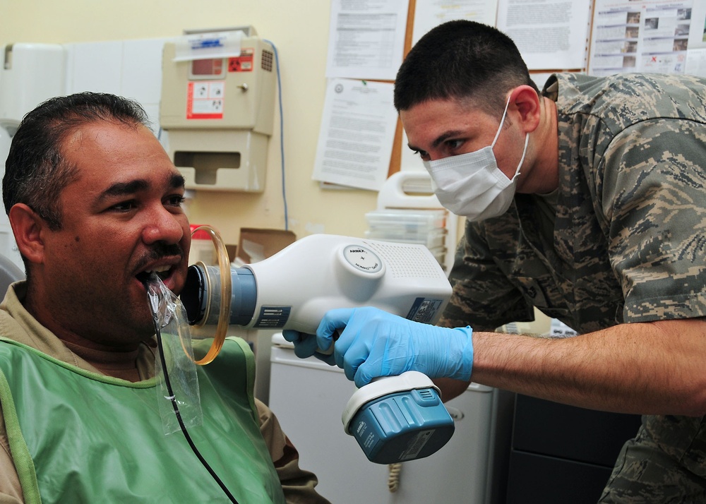 386th EMEDS Takes Care of the Mission With Medical Care