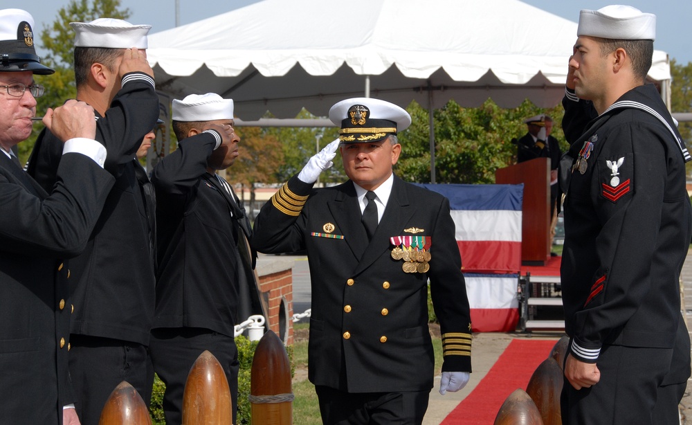 Naval Submarine Support Center Norfolk change of command ceremony